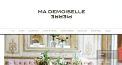 Desktop Screenshot of mademoisellepierre.com
